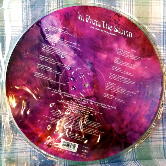 Jimi Hendrex Picture Disc record LP - Picture 2 of 2